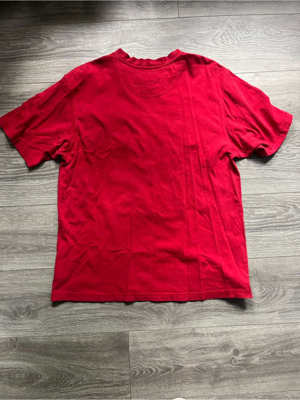 COOGI Red Logo Cargo Pocket Crew Neck Tee Shirt Men’s Size L Streetwear 90s Y2K - Picture 2 of 9